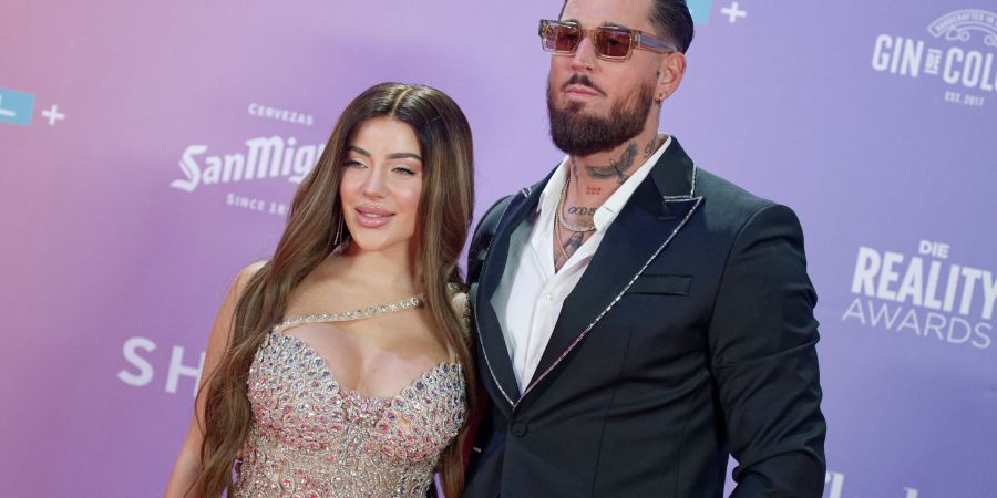 Die Reality Stars Leyla Lahouar (l) und Mike Heiter (r) gaben sich das Ja-Wort. (Archivfoto)