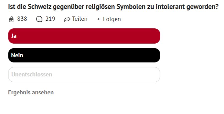 Auf der neuen Plattform lässt sich diskutieren und über aktuelle Fragen abstimmen.