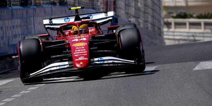 Lewis Hamilton (Ferrari) beim Monaco-GP der Formel 1. Lewis Hamilton Ferrari Monaco