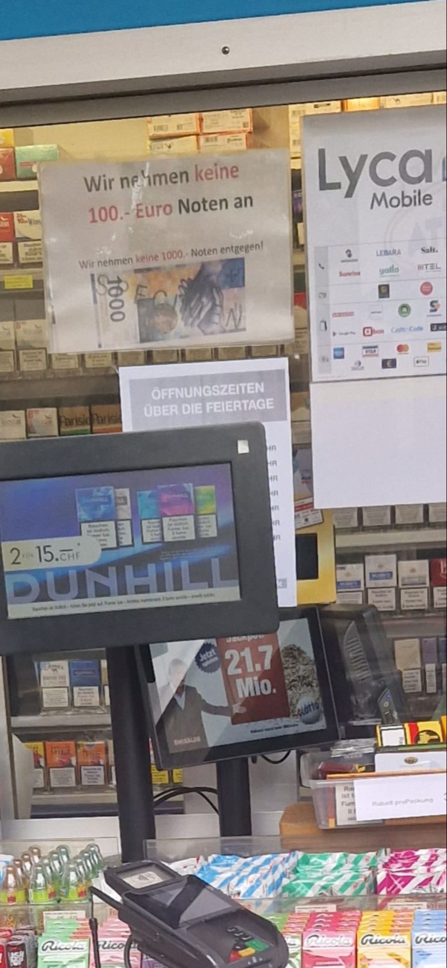 k-kiosk falschgeld