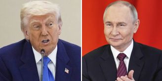 Zwei Stunden - Trump telefoniert erneut mit Putin zum Ukraine-Krieg Zwei Stunden - Trump telefoniert erneut mit Putin zum Ukraine-Krieg