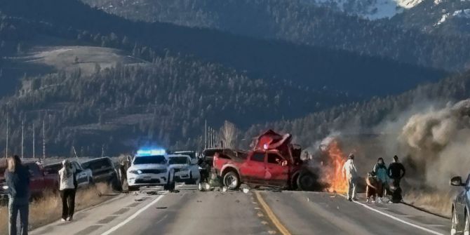 Schwerer Unfall