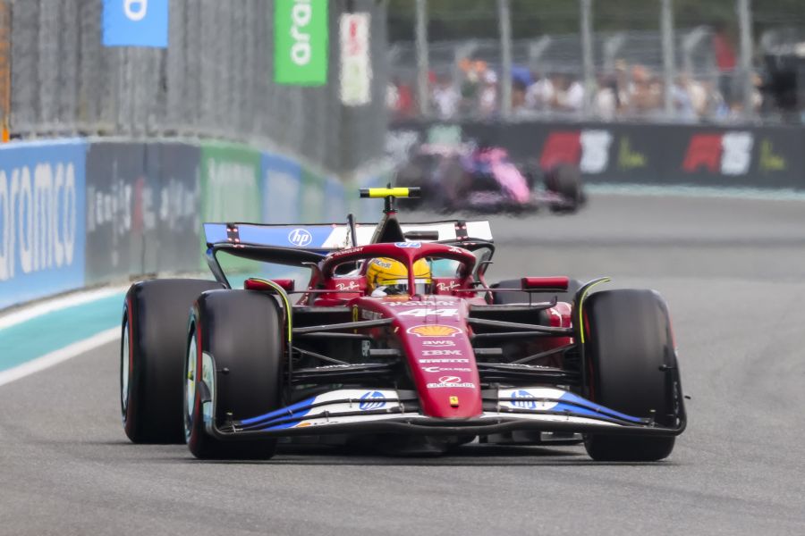 Lewis Hamilton Ferrari Miami