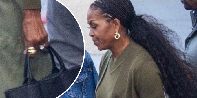 Doch keine Krise? - Jetzt zeigt sich Michelle Obama mit ihrem Ehering
