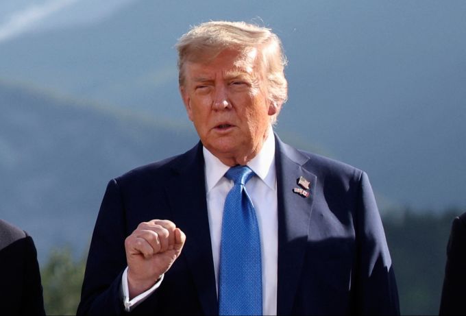 Donald Trump feierte am Samstag seinen Geburtstag. Cristiano Ronaldo