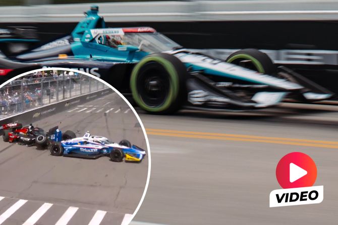 IndyCar Kyle Kirkwood Detroit
