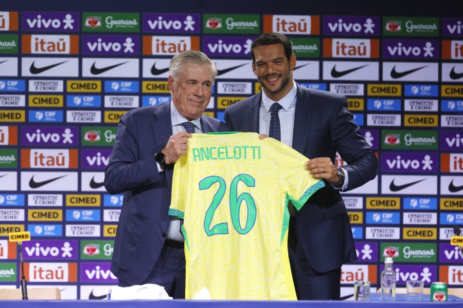 Carlo Ancelotti Samir Xaud