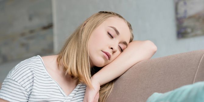 teenager müde