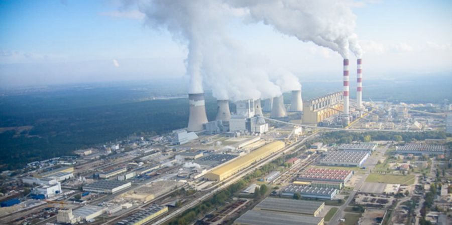 Kraftwerk Bełchatów bei Kleszczów
