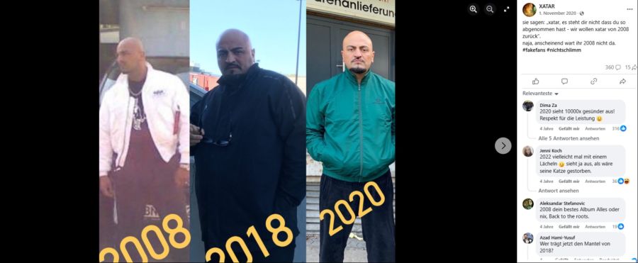 Xatar abgenommen 43 Jahren