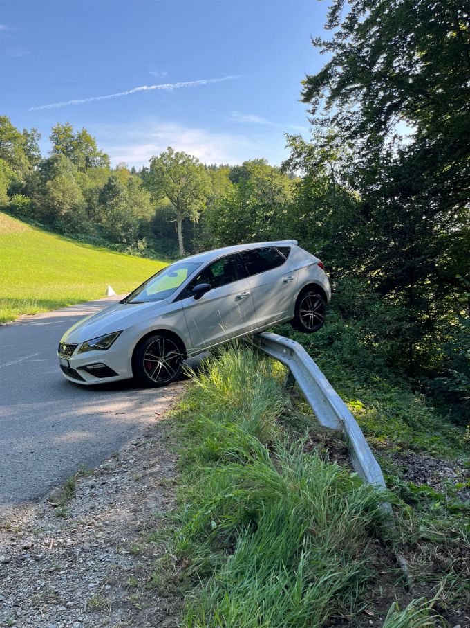 Unfall in Altbüron. Unfall in Altbüron.