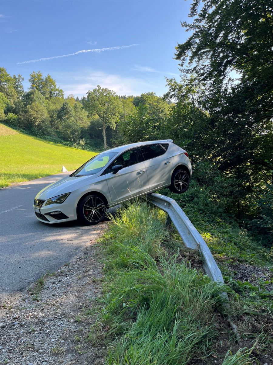 Unfall in Altbüron.