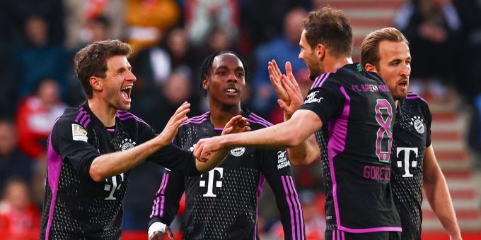 Bayern München feiert eine 5:0-Gala gegen Union Berlin. Bayern München Union Berlin