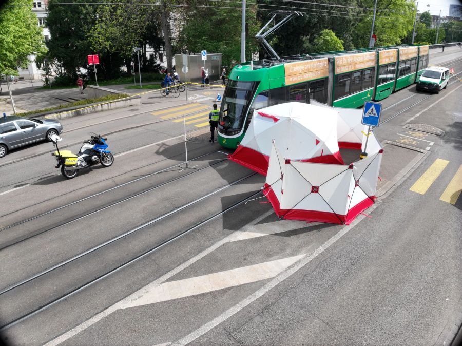 Unfall am Wettsteinplatz