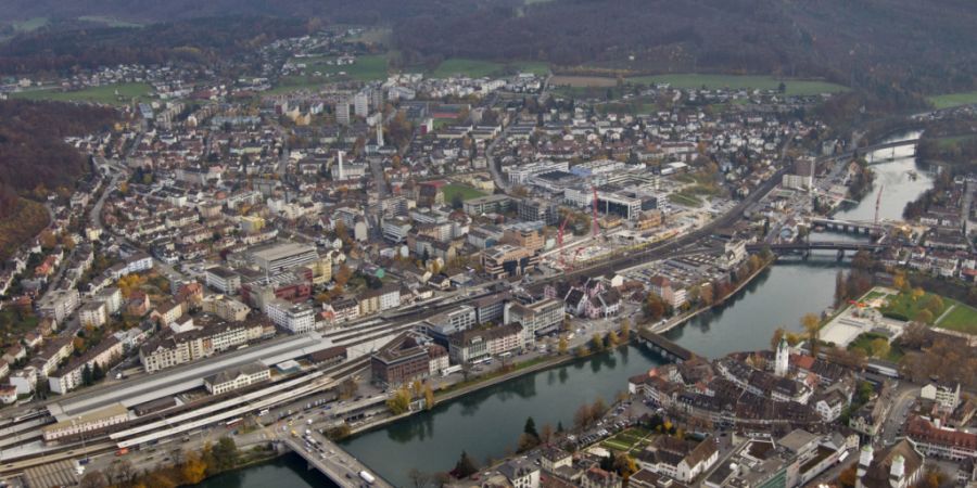 Die Stadt Olten SO rechnet für das kommende Jahr mit roten Zahlen. (Archivbild)