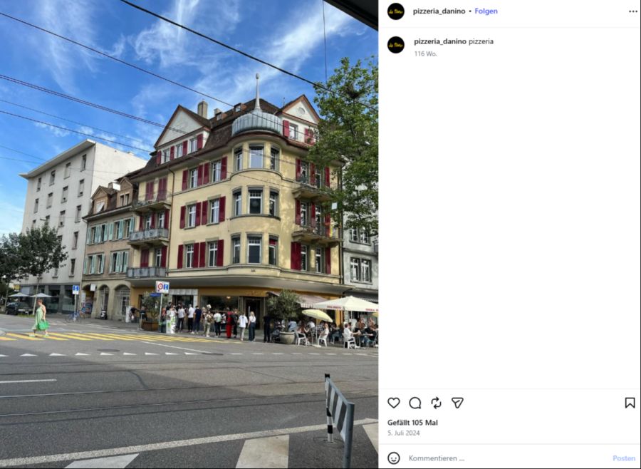 Zu Essenszeiten bildet sich vor dem «Da Nino» oft eine Schlange.