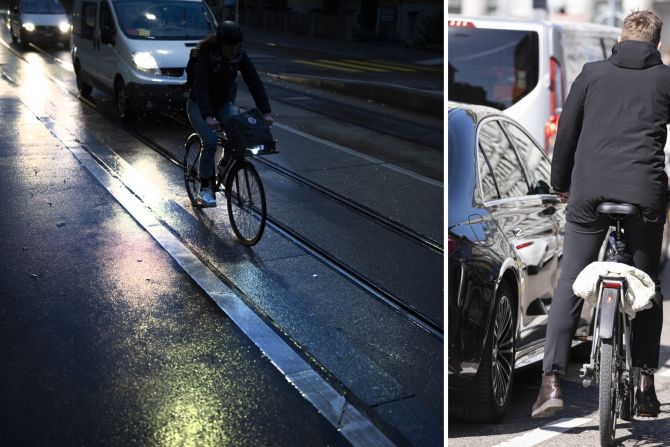 Auto Velo Abstand