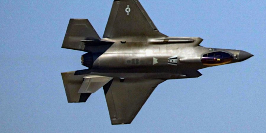 Ein amerikanischer F-35 während einer Flugshow im November 2025 in Dubai. (Archivbild)