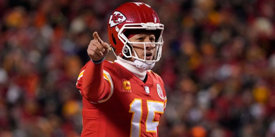 Patrick Mahomes trifft im Super Bowl mit den Kansas City Chiefs auf...