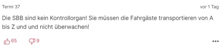 Für «Termi 37» überschreitet die SBB damit ihre Kompetenzen.