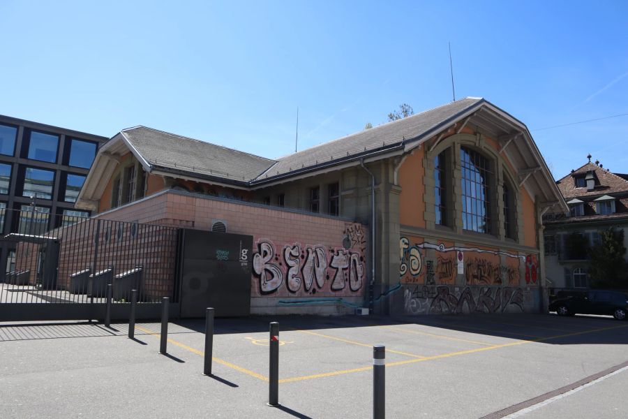 Areal der Berner Berufsfachschule an der Viktoriastrasse im Quartier Breitenrain.