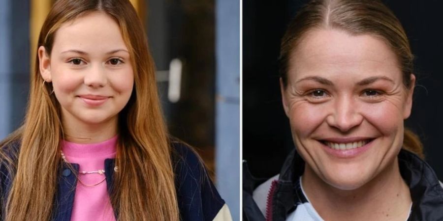 Theresa Traser und Floriane Eichhorn (r.) spielen ab Mai bei «Unter uns» mit.