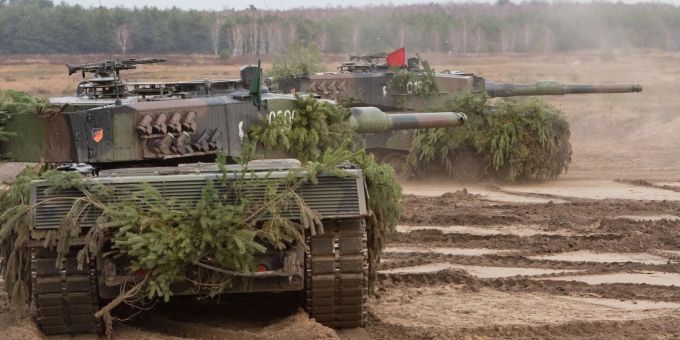 Laut Berichten - Deutschland liefert Leopard-Kampfpanzer an Ukraine