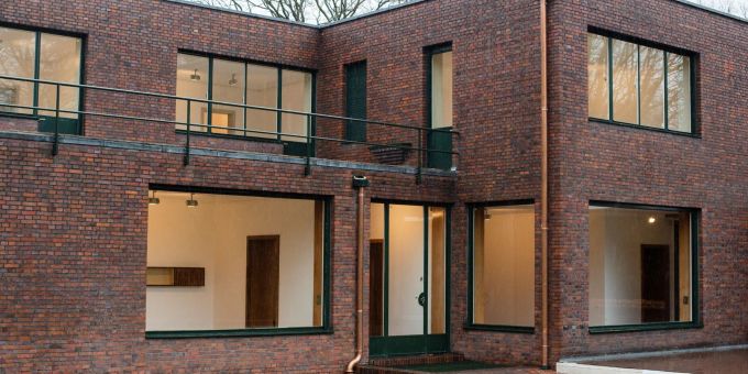 Die Bauhaus-Villa Haus Lange in Krefeld. Die Bauhaus-Villa Haus Lange in Krefeld.