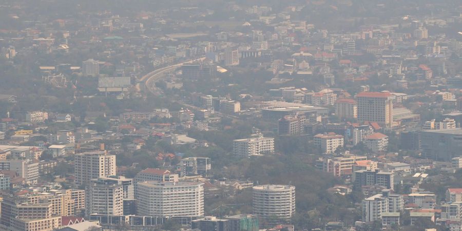 Wegen Brandrodungen herrscht in den thailändischen Provinzen Chiang Rai und Chiang Mai derzeit wieder Smog. (Archivbild)