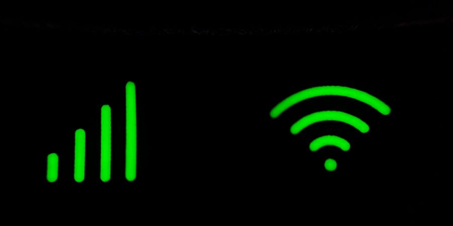 Signal Standort WLAN Router