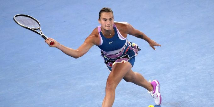 Aryna Sabalenka geht als Topfavoritin in den Final der Australian Open. Australian Open
