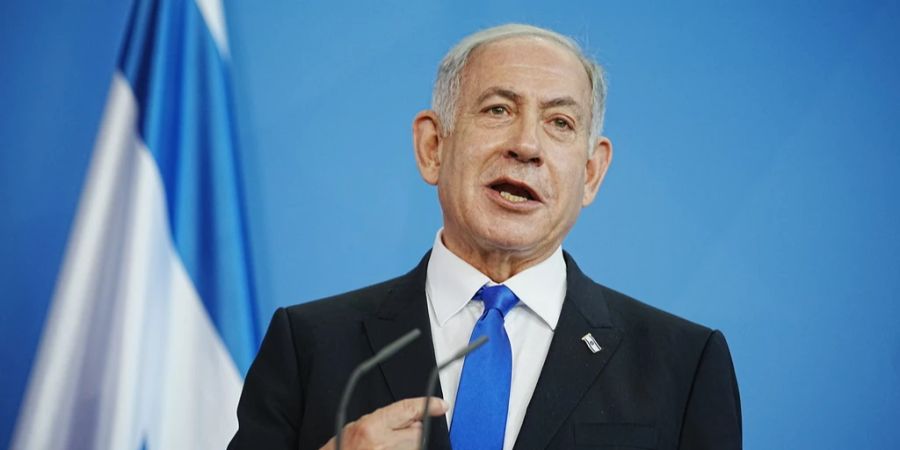 Israel Ministerpräsident Benjamin Netanjahu