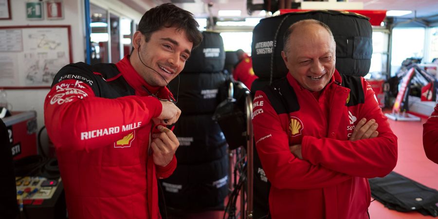 Ferrari Charles Leclerc Vasseur