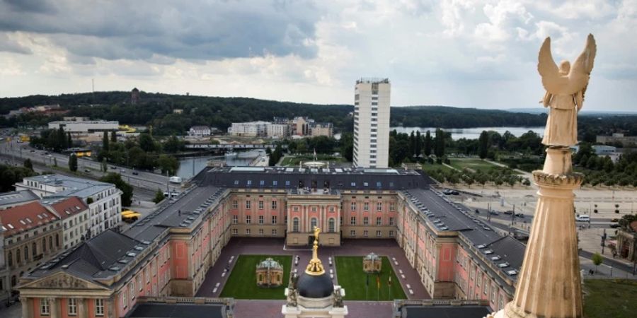Blick auf den Landtag in Potsdam