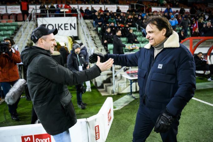 Präsident Christian Constantin (rechts) wird gegen Lugano nochmals beim FC Sion an der Linie stehen. FC Sion