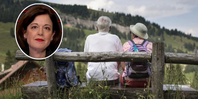 FDP-Nationalrätin Regine Sauter kämpft für die Reform der zweiten Säule der Schweizer Altersvorsorge. «Arena»
