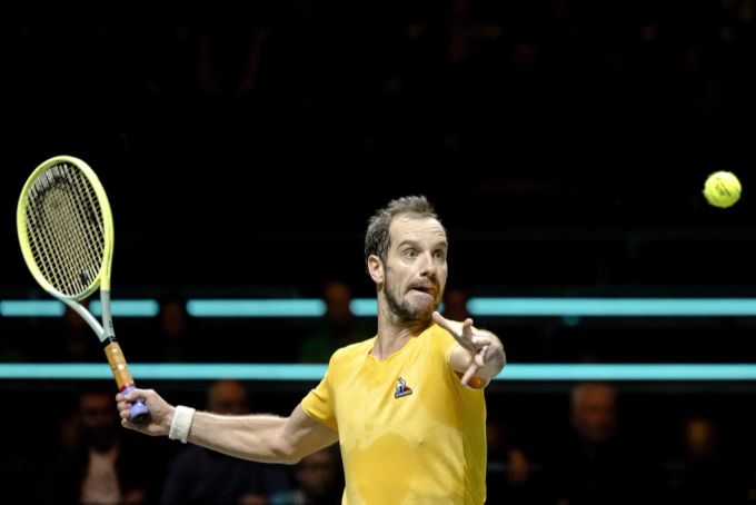Richard Gasquet bleibt gegen Stan Wawrinka chancenlos. Wawrinka Gasquet