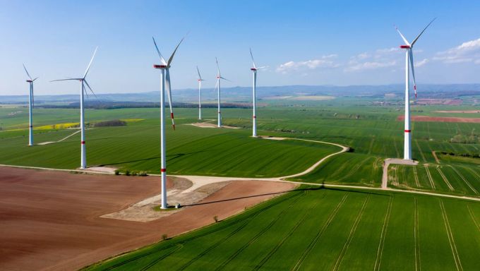 Die Anlage der Enertrag in Polen besteht aus zwei separaten Windfeldern mit ingesamt 59 Windturbinen. (Symbolbild) ENERTRAG