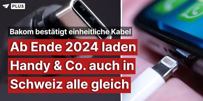Einheitliche Kabel - Ab Ende 2024 laden Handy & Co. alle gleich