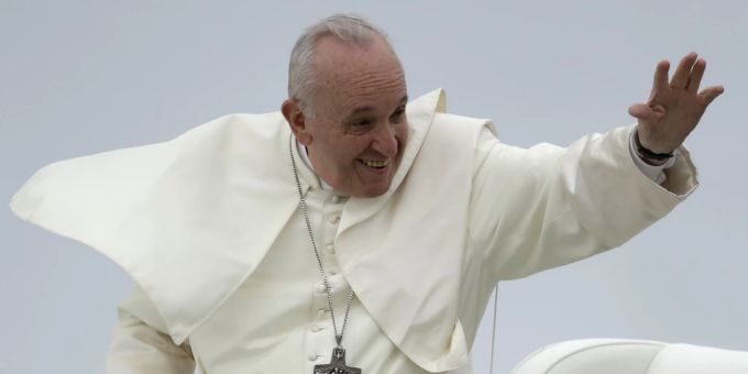 Papst Franziskus wurde an der Generalaudienz speziell empfangen. franziskus