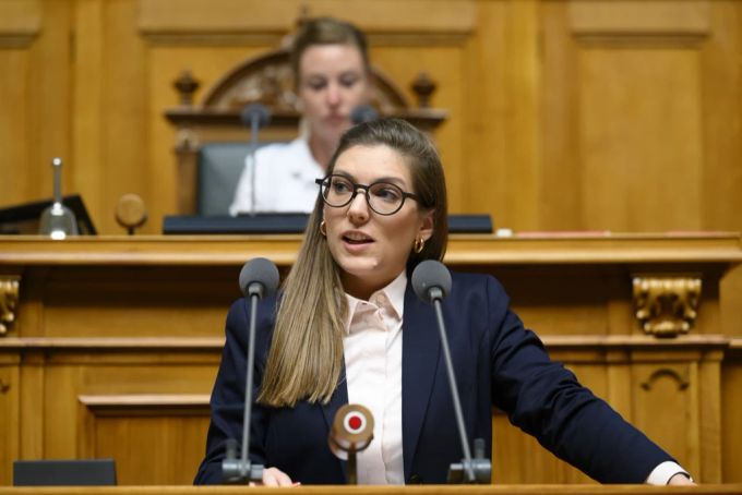 Franziska Ryser (Die Grünen) spricht während der Sommersession 2022 im Nationalrat. Nationalrat Ryser Die grünen