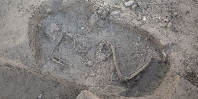 In Baar ZG wurde ein Skelett aus der späten Jungsteinzeit geborgen. Baar ZG