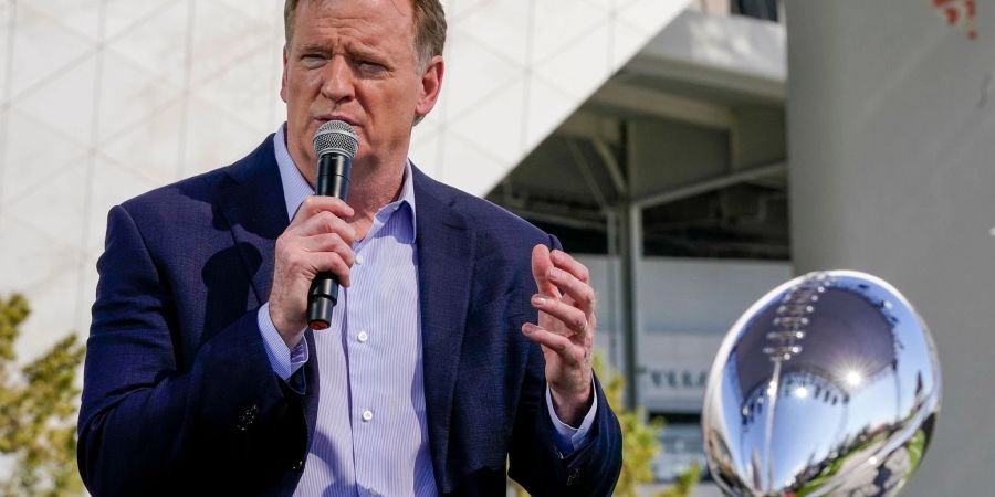 Chef der NFL: Roger Goodell.