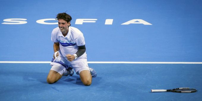 Marc-Andrea Hüsler gewinnt im bulgarischen Sofia sein erstes ATP-Turnier. Marc-Andrea Hüsler