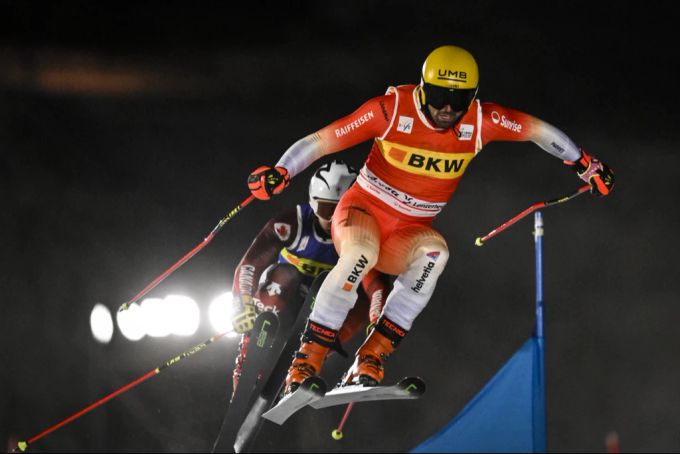 Für Ryan Regez kommen die Rennen in Val Thorens noch zu früh. Skicross