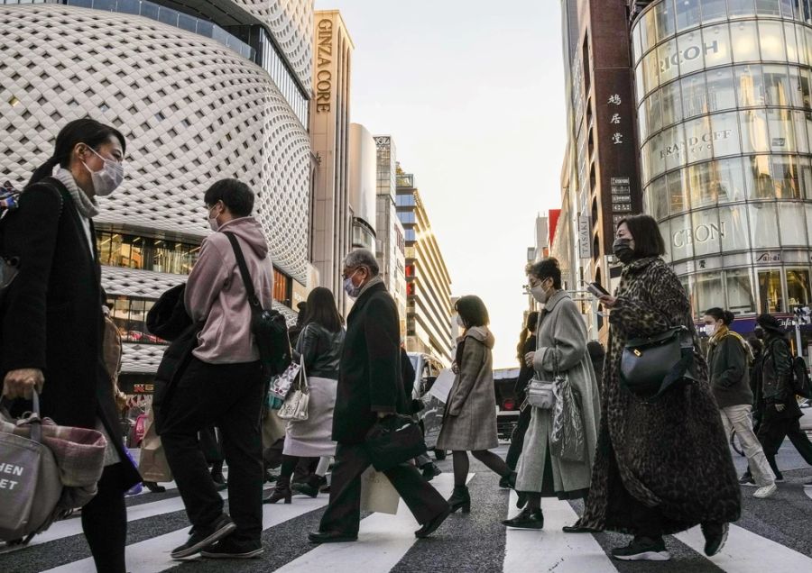 Die Einkaufsstrasse Ginza in Tokio gehört ebenfalls zu den teuersten weltweit.