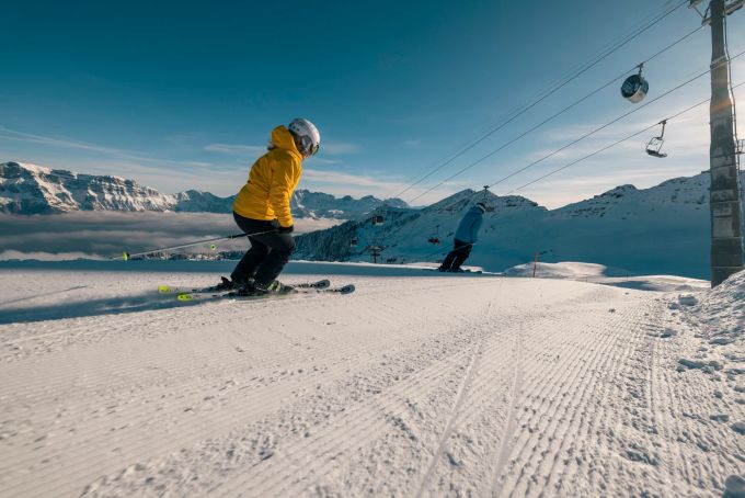 Diese Piste ist am Mittwoch im Skigebiet Flumserberg SG geöffnet. wetter
