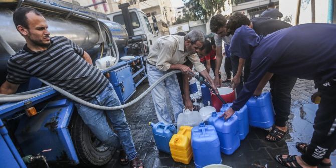 Israel-Krieg Trinkwasser