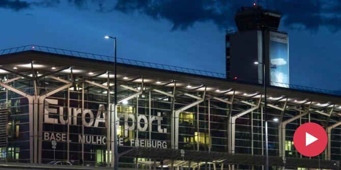 Bombendrohung Bombenalarm Flughafen EuroAirport