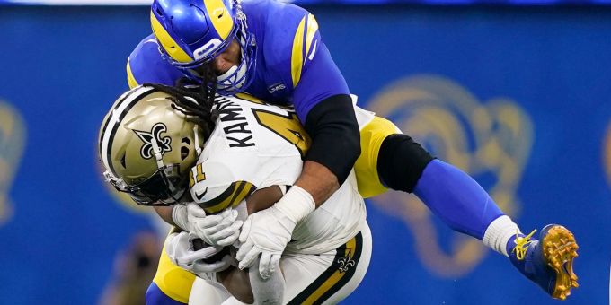 Die Los Angeles Rams vergrössern ihre Chancen auf die Teilnahme an den NFL-Playoffs. Die Los Angeles Rams vergrössern ihre Chancen auf die Teilnahme an den NFL-Playoffs.
